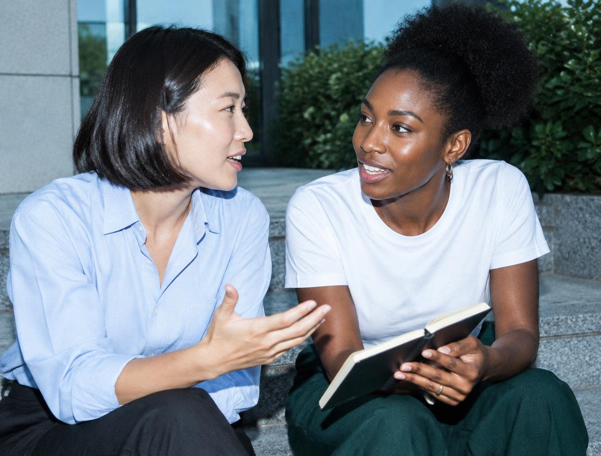 Employees in a GoodPeriod workplace