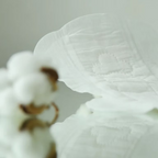 LUÜNA 24cm Organic Cotton Pads with Wings (30 pads)